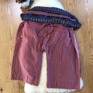 Unisex Cotton Thai Wrap Shorts